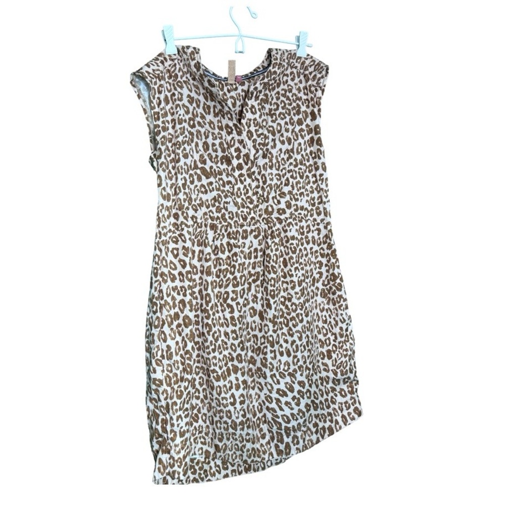 PILCRO Women's Leopard Print Sleeveless Dress